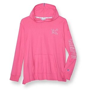Pink champion light weight hoodie (new with tags)